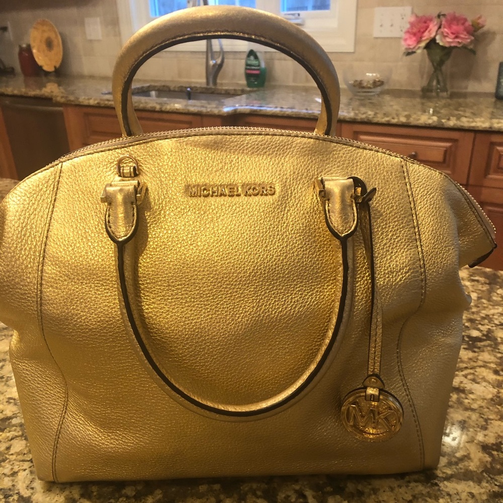 Michael Kors Satchel (Gold)